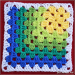 [Free Pattern] A Very Nice Modern Twist On The Traditional Granny Square - Knit And Crochet Daily